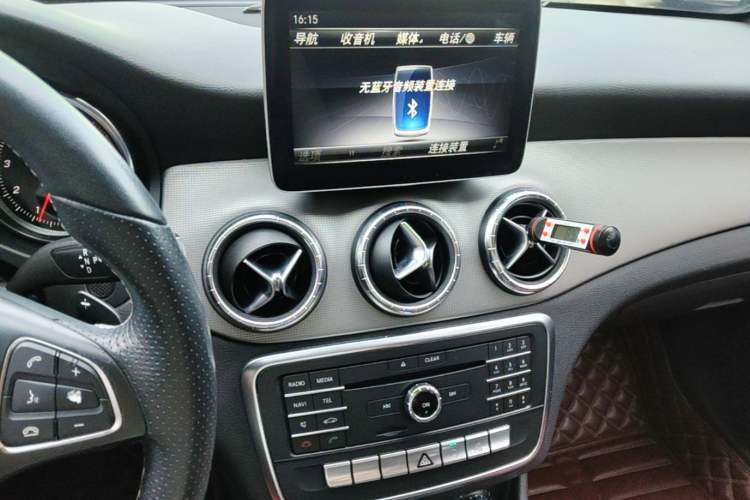Used Mercedes-Benz CLA 2017 Facelifted CLA 200 Stylish Edition Audio And AC Panel