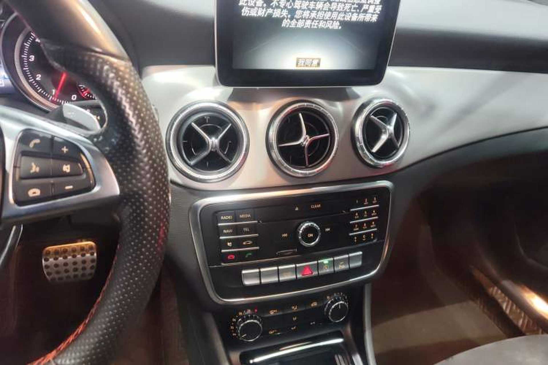 Used Mercedes-Benz CLA 2017 CLA 220 4MATIC Audio And AC Panel
