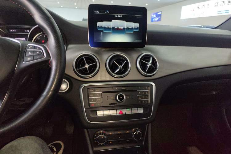 Used Mercedes-Benz CLA 2017 Facelifted CLA 200 Stylish Edition Audio And AC Panel