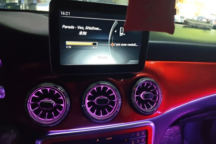 Used Mercedes-Benz CLA 2017 Refreshed CLA 200 Sport Edition Audio And AC Panel