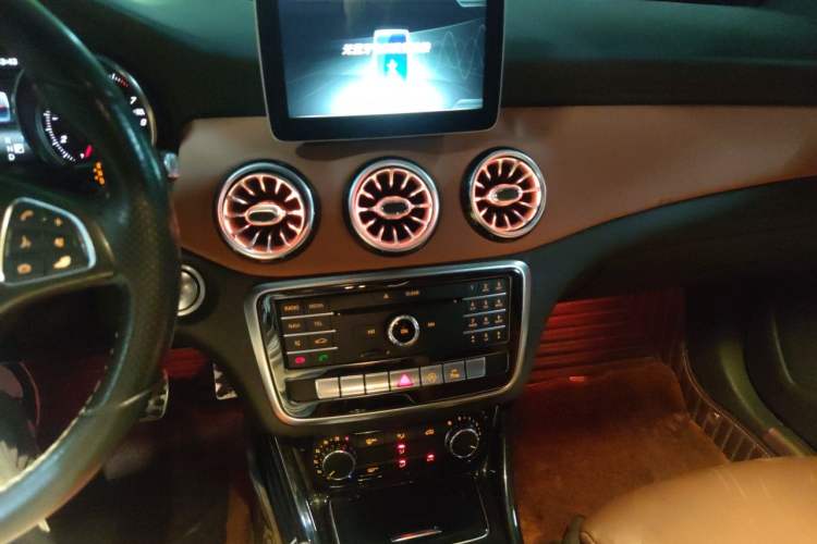 Used Mercedes-Benz CLA 2017 CLA 200 Sport Edition Audio And AC Panel