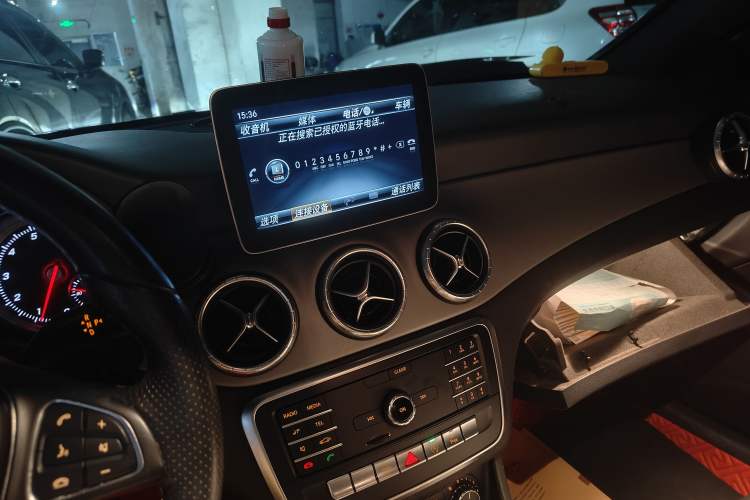 Used Mercedes-Benz CLA 2017 Facelifted CLA 200 Stylish Edition Audio And AC Panel