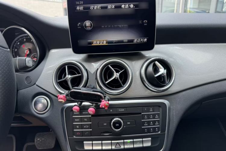 Used Mercedes-Benz CLA 2017 Facelifted CLA 200 Stylish Edition Audio And AC Panel