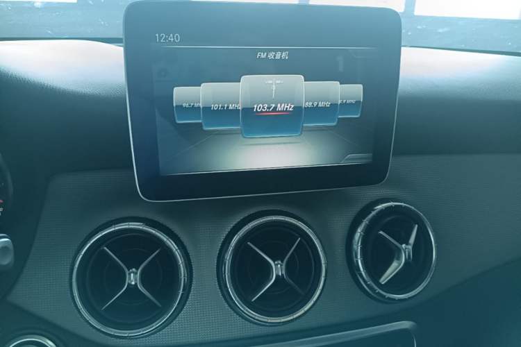 Used Mercedes-Benz CLA 2017 CLA 200 Sport Edition Audio And AC Panel