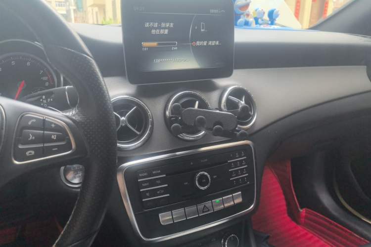 Used Mercedes-Benz CLA 2017 CLA 200 Sport Edition Audio And AC Panel