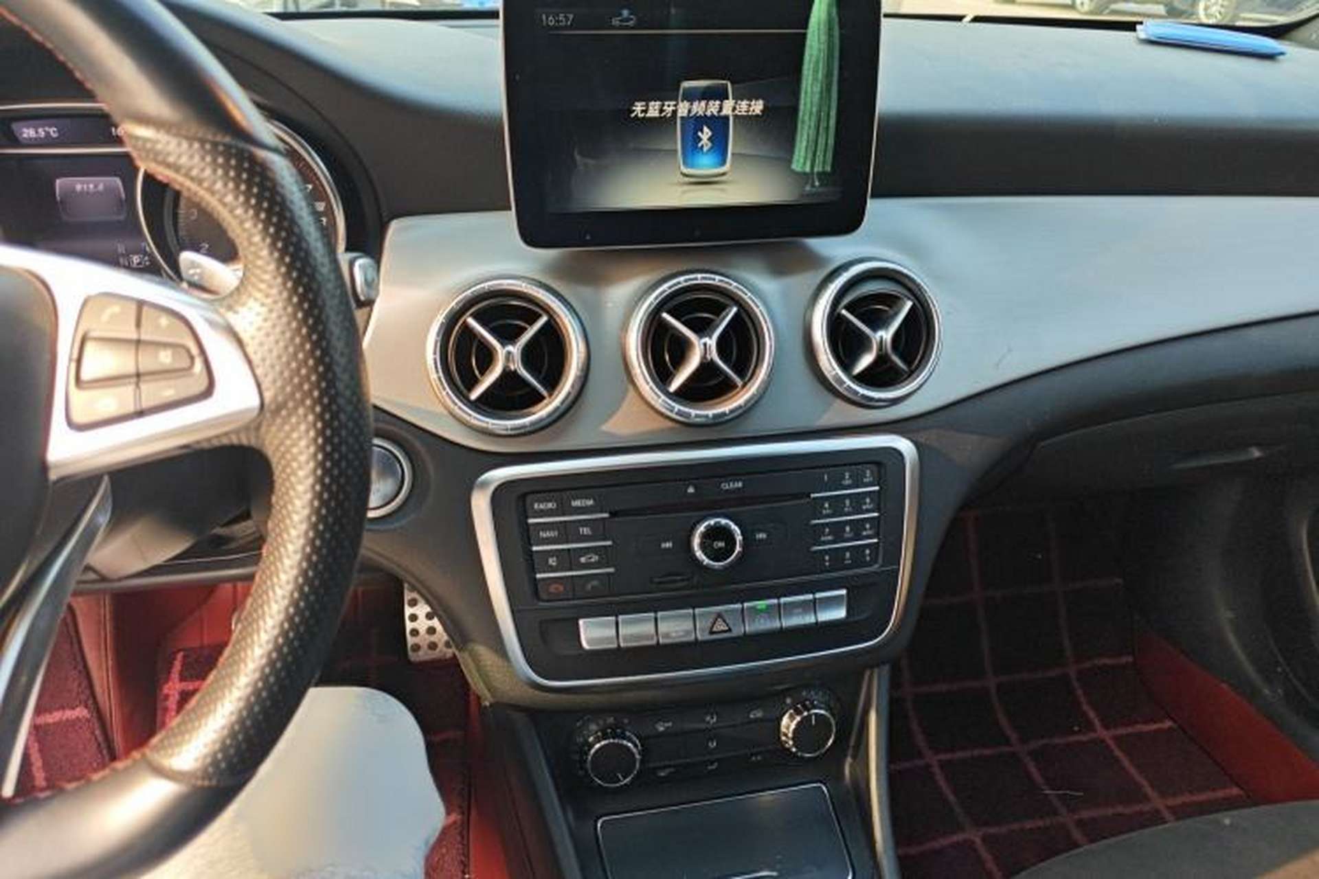 Used Mercedes-Benz CLA 2017 CLA 220 4MATIC Audio And AC Panel