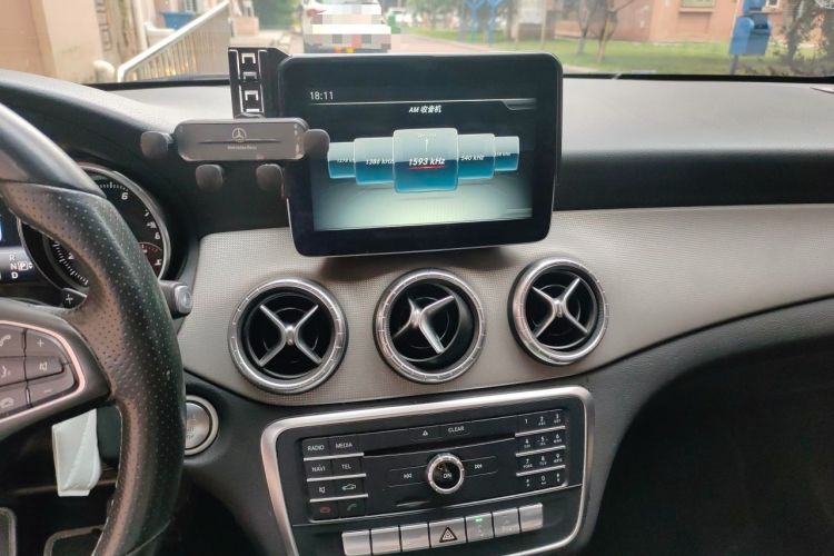 Used Mercedes-Benz CLA 2017 Refreshed CLA 200 Sport Edition Audio And AC Panel