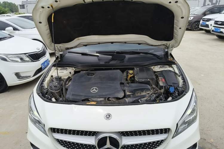 Used Mercedes-Benz CLA 2017 Facelifted CLA 200 Stylish Edition Engine Bay