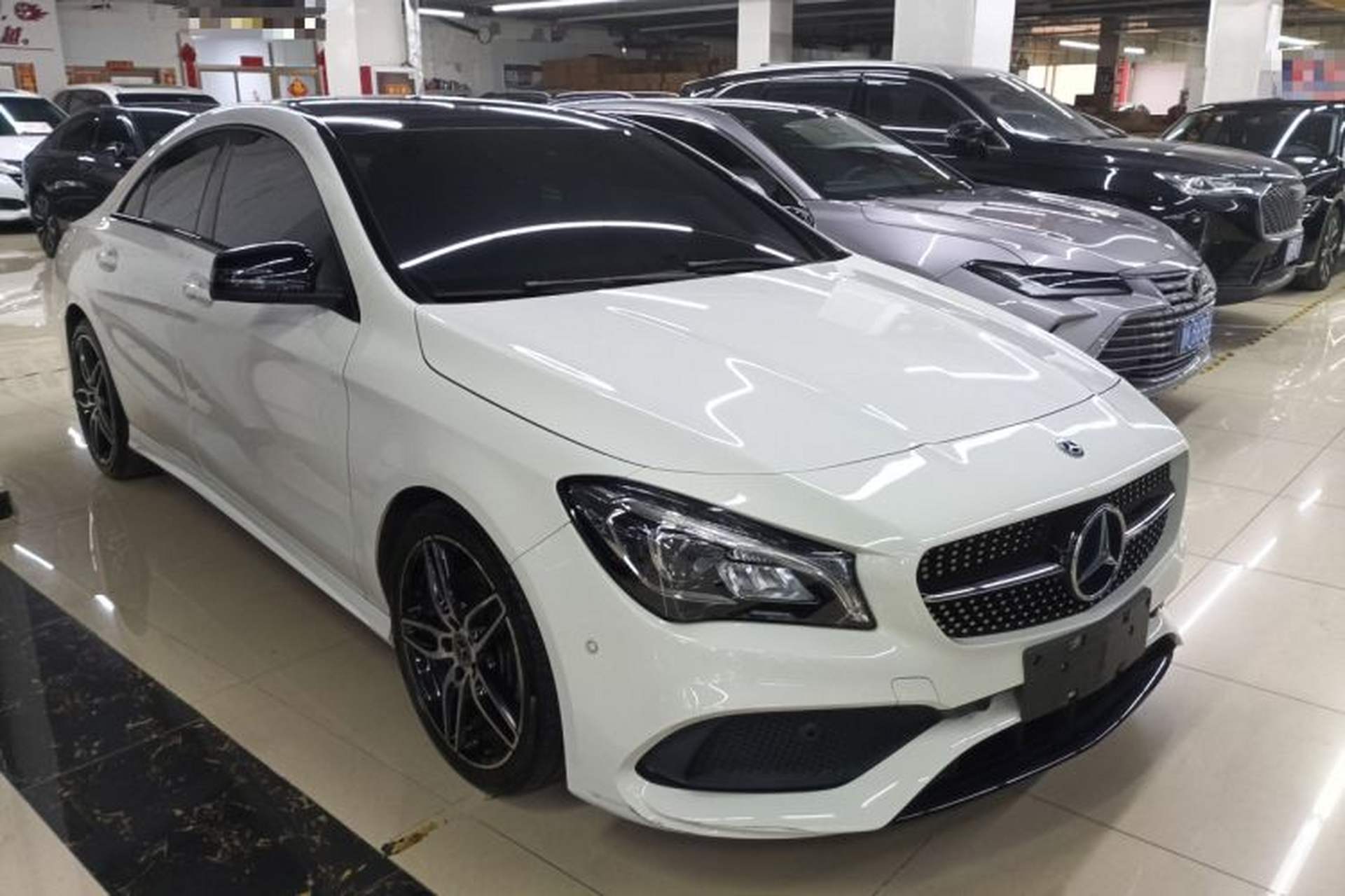 Used Mercedes-Benz CLA 2017 Refreshed CLA 220 4MATIC Front Right 45 Deg