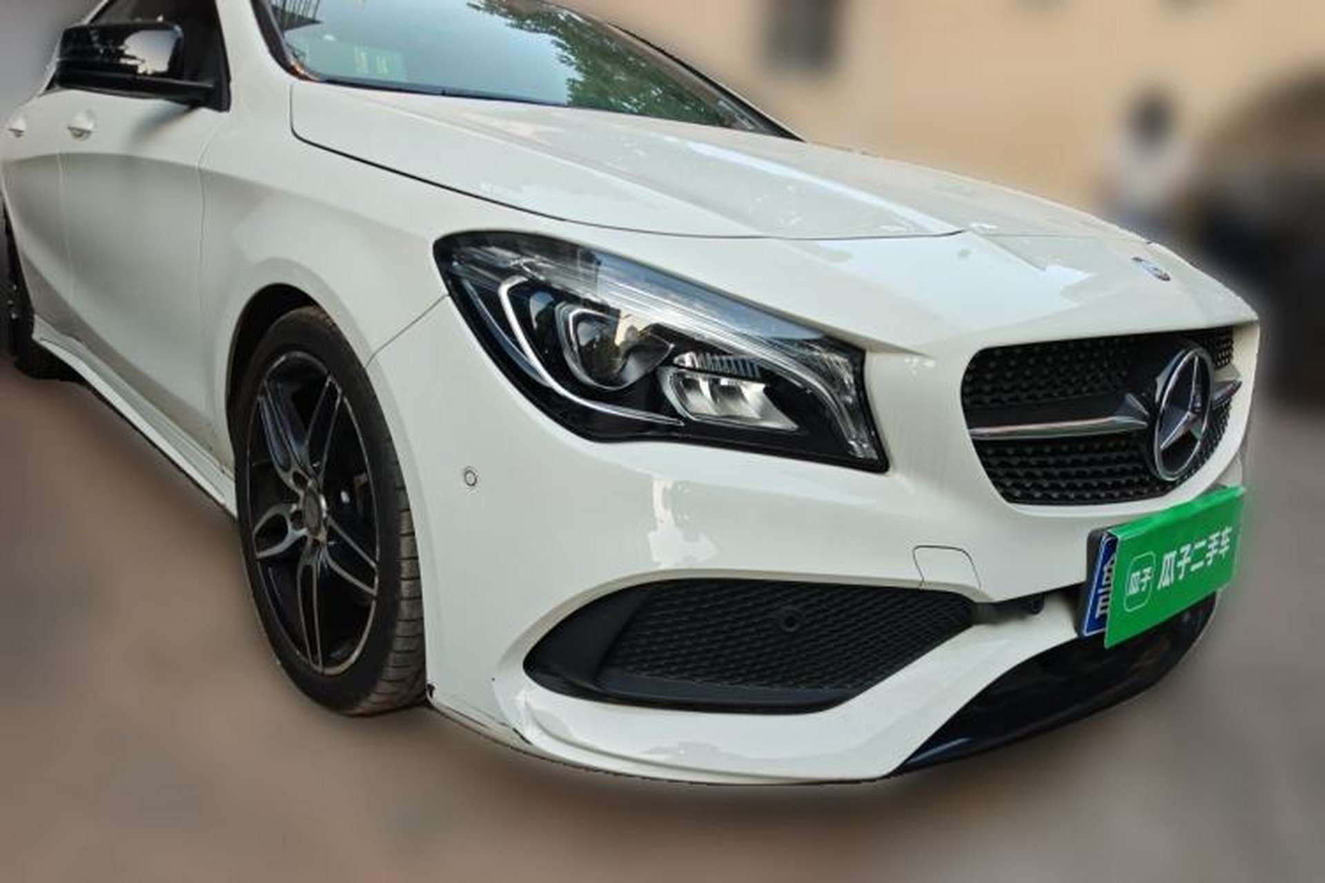 Used Mercedes-Benz CLA 2017 CLA 220 4MATIC Front Right 45 Deg