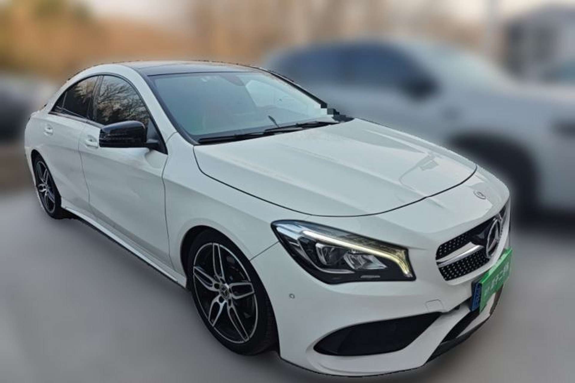 Used Mercedes-Benz CLA 2017 CLA 220 4MATIC Front Right 45 Deg