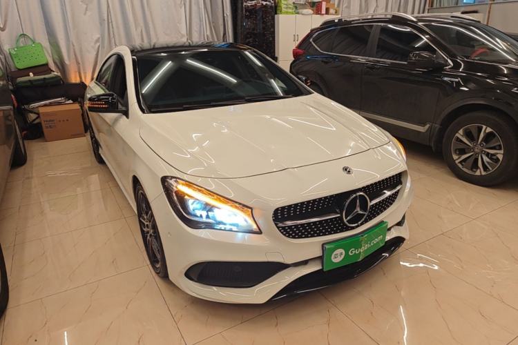 Used Mercedes-Benz CLA 2017 CLA 220 4MATIC Polar Limited Edition Front Right 45 Deg