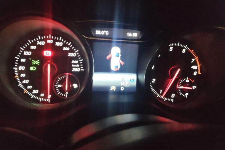 Used Mercedes-Benz CLA 2017 Refreshed CLA 200 Sport Edition Instrument Cluster