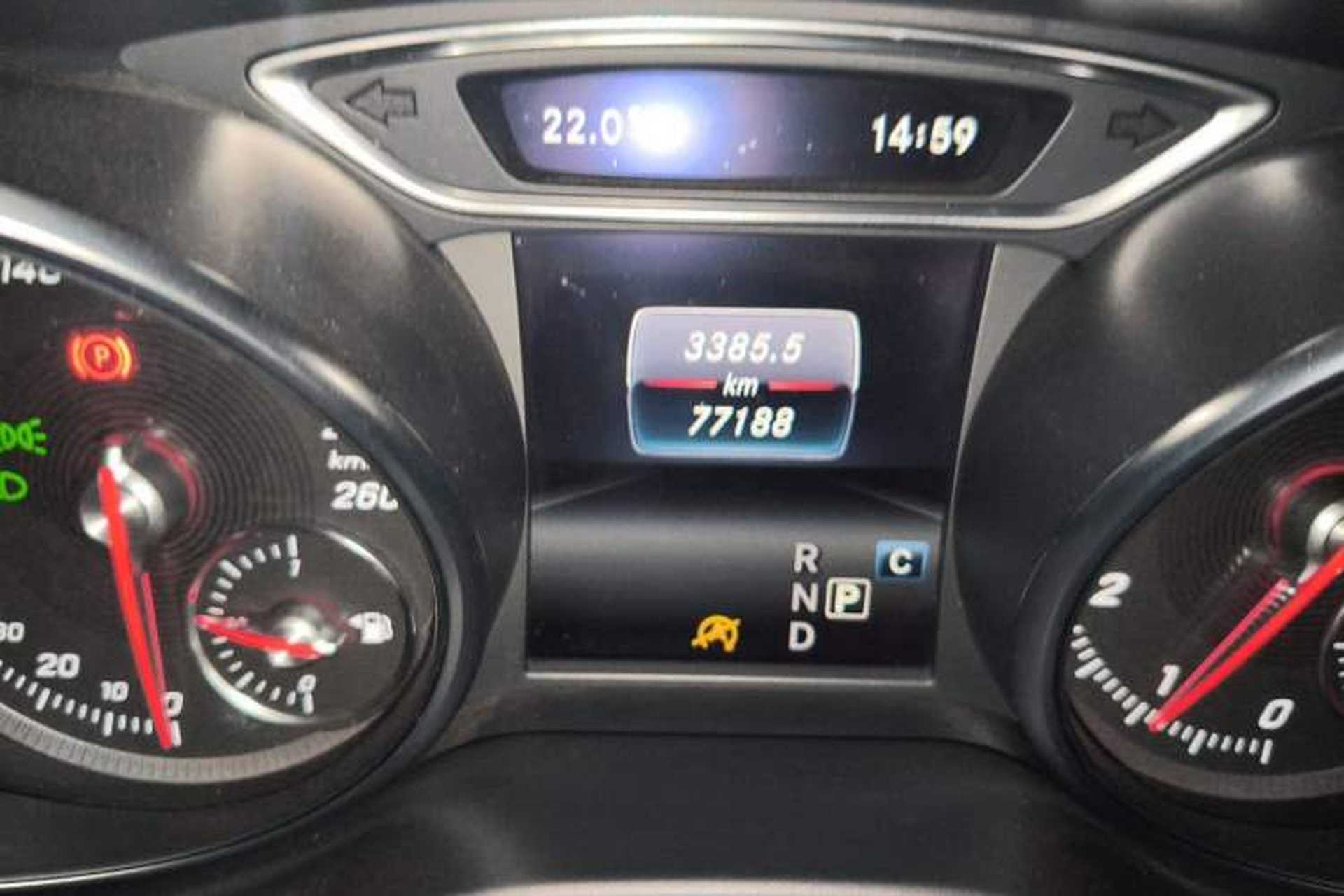Used Mercedes-Benz CLA 2017 CLA 200 Style Edition Odometer Close Up