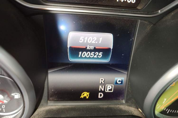 Used Mercedes-Benz CLA 2017 CLA 200 Sport Edition Odometer Close Up