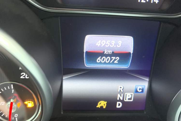 Used Mercedes-Benz CLA 2017 CLA 200 Style Edition Odometer Close Up