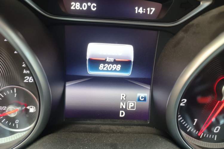 Used Mercedes-Benz CLA 2017 CLA 200 Style Edition Odometer Close Up