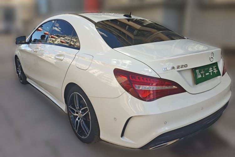 Used Mercedes-Benz CLA 2017 CLA 220 4MATIC Rear Left 45 Deg