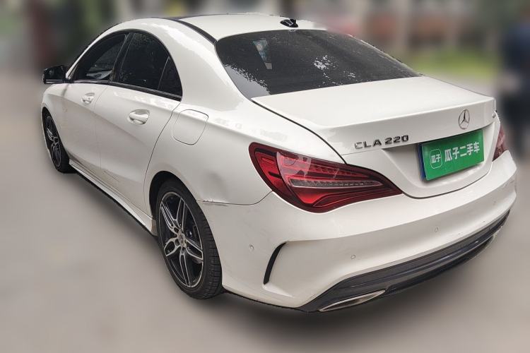 Used Mercedes-Benz CLA 2017 CLA 220 4MATIC Rear Left 45 Deg
