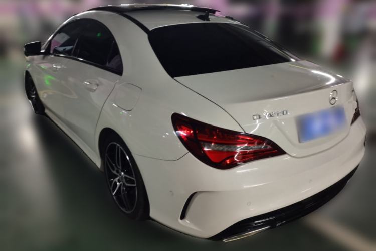 Used Mercedes-Benz CLA 2017 CLA 220 4MATIC Rear Left 45 Deg