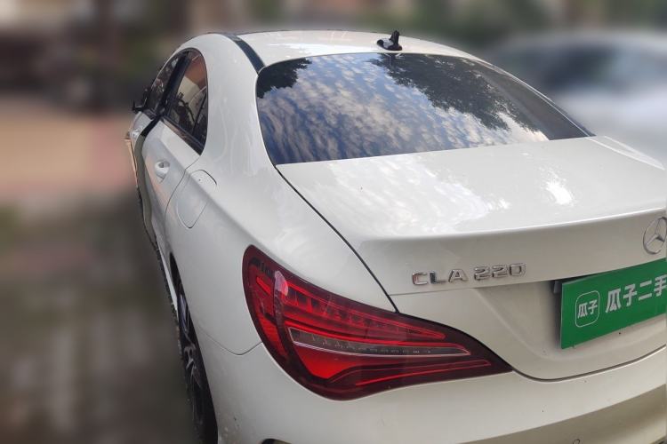 Used Mercedes-Benz CLA 2017 CLA 220 4MATIC Rear Left 45 Deg