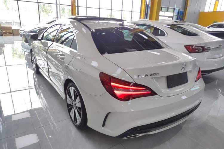 Used Mercedes-Benz CLA 2017 Facelifted CLA 200 Stylish Edition Rear Left 45 Deg