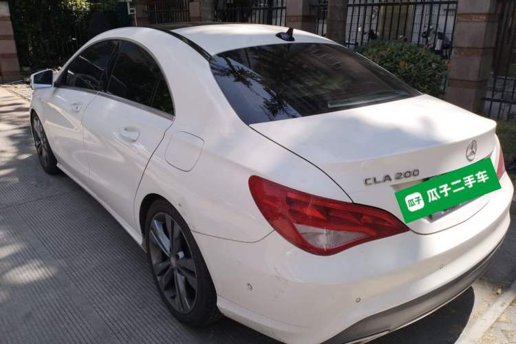 Used Mercedes-Benz CLA 2017 Refreshed CLA 200 Sport Edition Rear Left 45 Deg