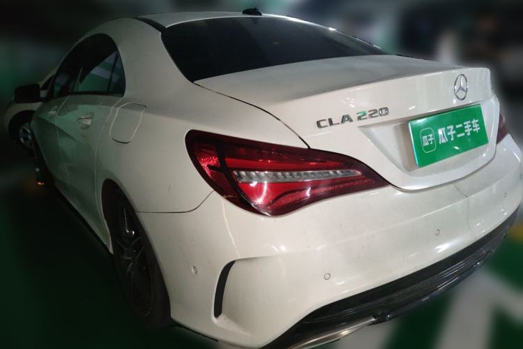Used Mercedes-Benz CLA 2017 CLA 220 4MATIC Rear Left 45 Deg