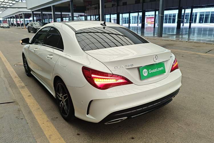 Used Mercedes-Benz CLA 2017 CLA 220 4MATIC Rear Left 45 Deg