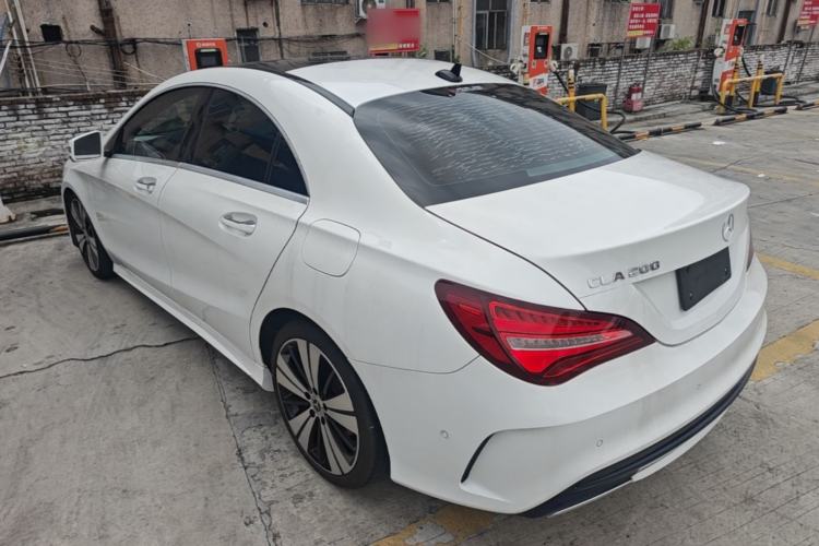 Used Mercedes-Benz CLA 2017 Facelifted CLA 200 Stylish Edition Rear Left 45 Deg