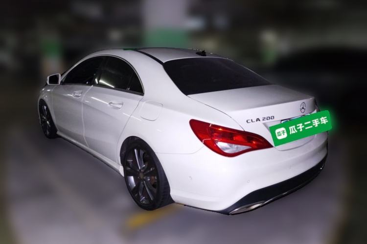 Used Mercedes-Benz CLA 2017 CLA 200 Sport Edition Rear Left 45 Deg