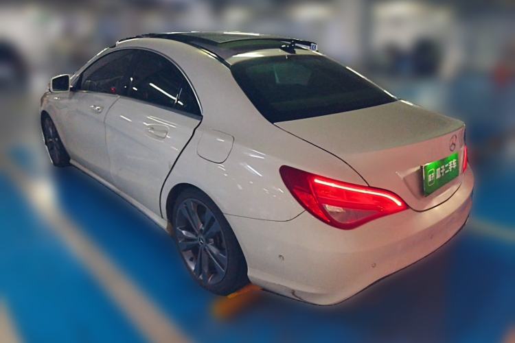 Used Mercedes-Benz CLA 2017 CLA 200 Sport Edition Rear Left 45 Deg