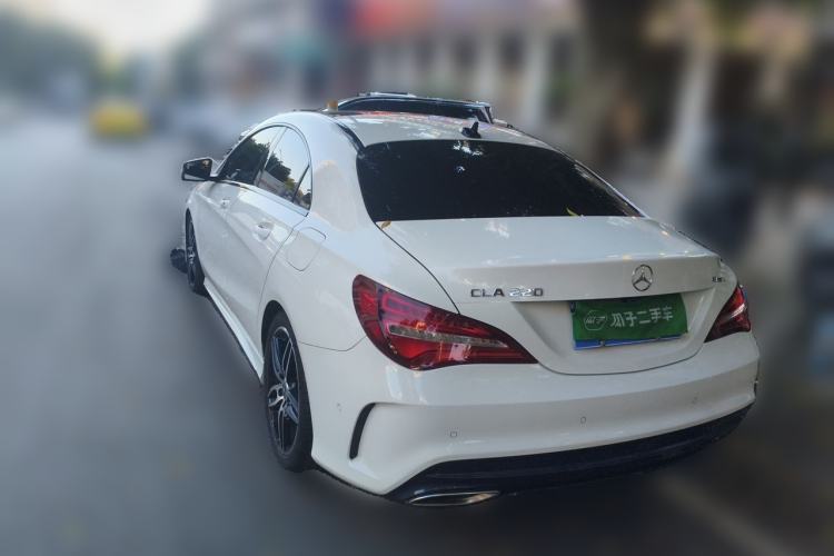 Used Mercedes-Benz CLA 2017 CLA 220 4MATIC Rear Left 45 Deg