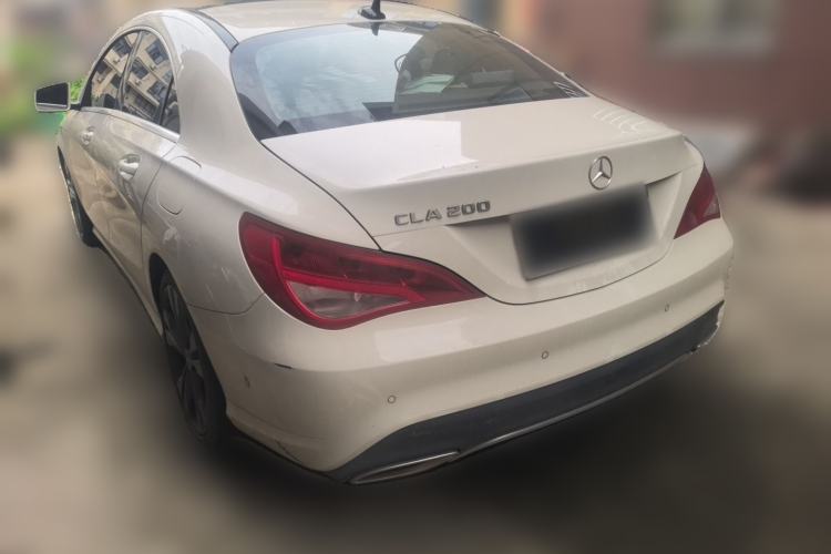 Used Mercedes-Benz CLA 2017 CLA 200 Sport Edition Rear Left 45 Deg