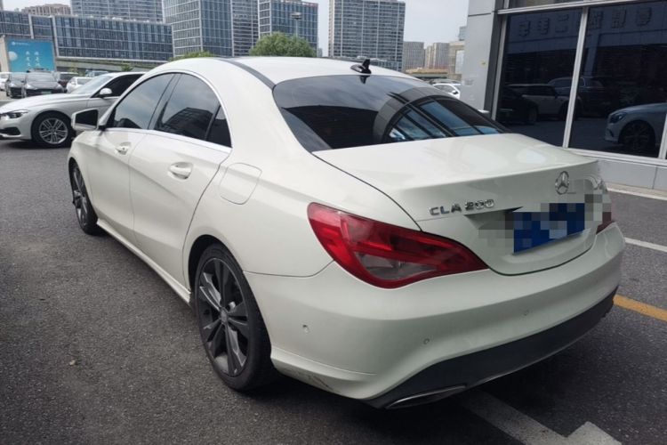 Used Mercedes-Benz CLA 2017 Refreshed CLA 200 Sport Edition Rear Left 45 Deg
