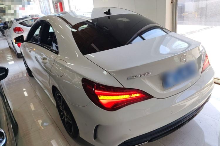 Used Mercedes-Benz CLA 2017 CLA 220 4MATIC Rear Left 45 Deg