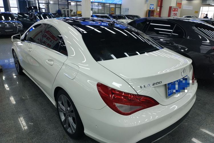Used Mercedes-Benz CLA 2017 CLA 200 Sport Edition Rear Left 45 Deg