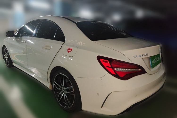Used Mercedes-Benz CLA 2017 CLA 220 4MATIC Rear Left 45 Deg