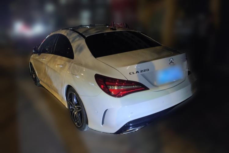 Used Mercedes-Benz CLA 2017 CLA 220 4MATIC Rear Left 45 Deg