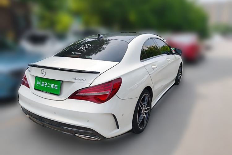 Used Mercedes-Benz CLA 2017 Refreshed CLA 220 4MATIC Rear Right 45 Deg