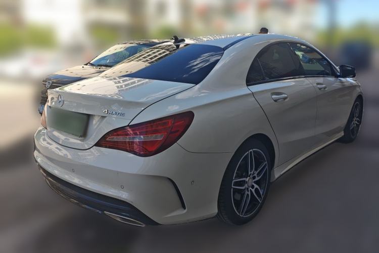 Used Mercedes-Benz CLA 2017 CLA 220 4MATIC Rear Right 45 Deg