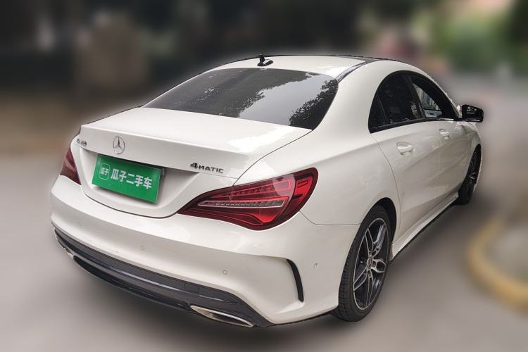 Used Mercedes-Benz CLA 2017 CLA 220 4MATIC Rear Right 45 Deg