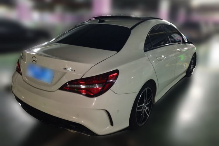 Used Mercedes-Benz CLA 2017 CLA 220 4MATIC Rear Right 45 Deg