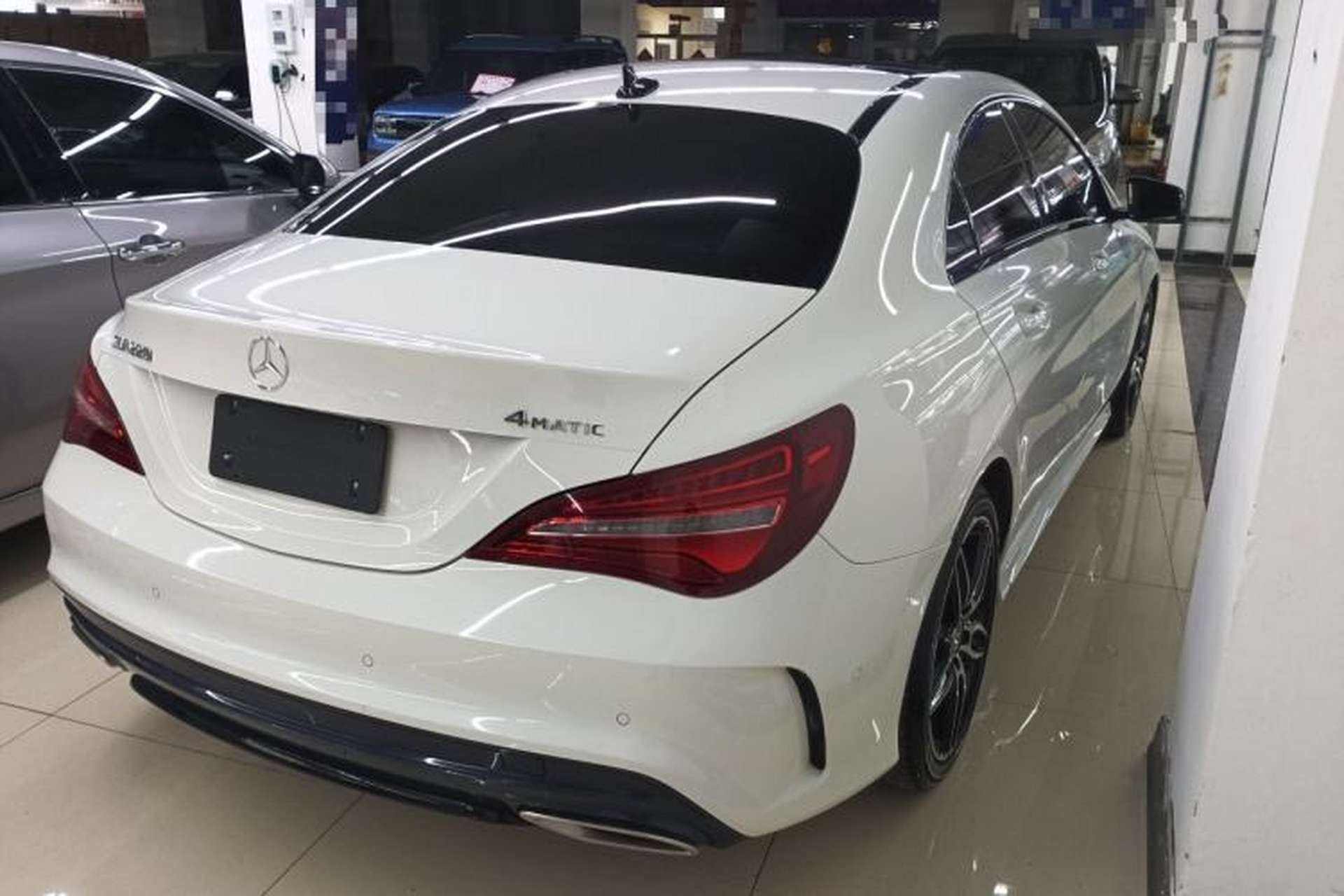 Used Mercedes-Benz CLA 2017 Refreshed CLA 220 4MATIC Rear Right 45 Deg