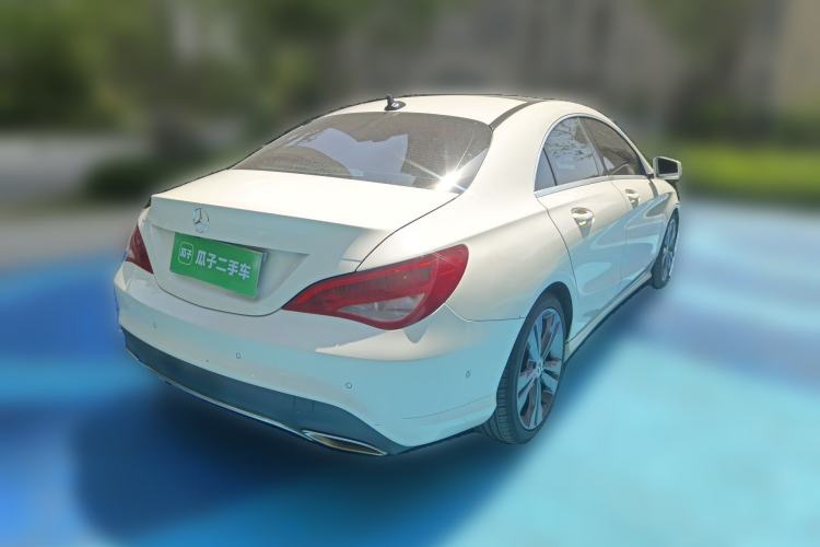 Used Mercedes-Benz CLA 2017 CLA 200 Sport Edition Rear Right 45 Deg