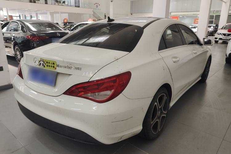 Used Mercedes-Benz CLA 2017 CLA 180 Rear Right 45 Deg