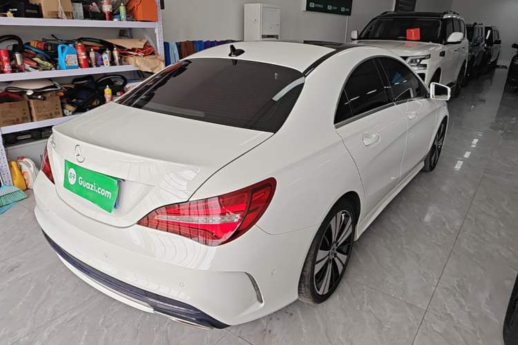 Used Mercedes-Benz CLA 2017 CLA 200 Style Edition Rear Right 45 Deg