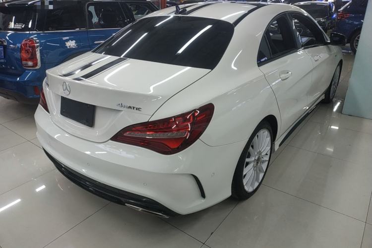 Used Mercedes-Benz CLA 2017 CLA 220 4MATIC Polar Limited Edition Rear Right 45 Deg