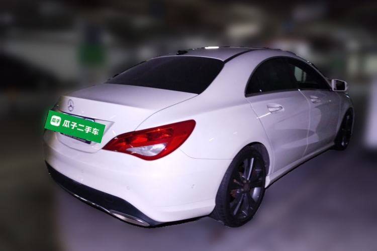 Used Mercedes-Benz CLA 2017 CLA 200 Sport Edition Rear Right 45 Deg