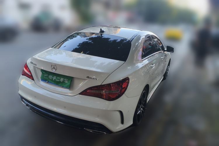 Used Mercedes-Benz CLA 2017 CLA 220 4MATIC Rear Right 45 Deg